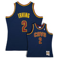 Cleveland Cavaliers Kyrie Irving Navy 2011-12 Hardwood Classics Swingman Jersey product image 1, provided for visual