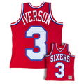 Philadelphia 76ers Allen Iverson 2002/03 Maxxout Basketball Jersey product image 1, provided for visual reference and