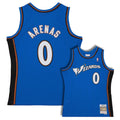 Washington Wizards Gilbert Arenas Blue 2004-05 Hardwood Classics Swingman Jersey product image 1, provided for visual
