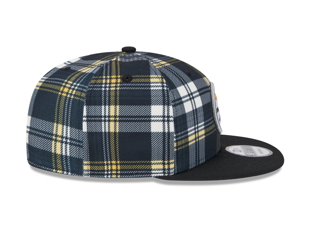 Pittsburgh Steelers NFL New Era Men Black 9Fifty Sideline Snapback product image 6, provided for visual reference and