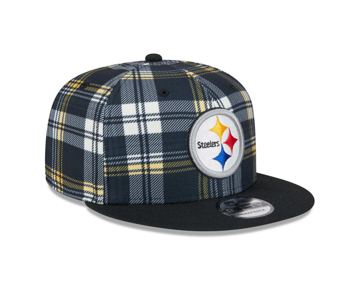 Pittsburgh Steelers NFL New Era Men Black 9Fifty Sideline Snapback product image 3, provided for visual reference and