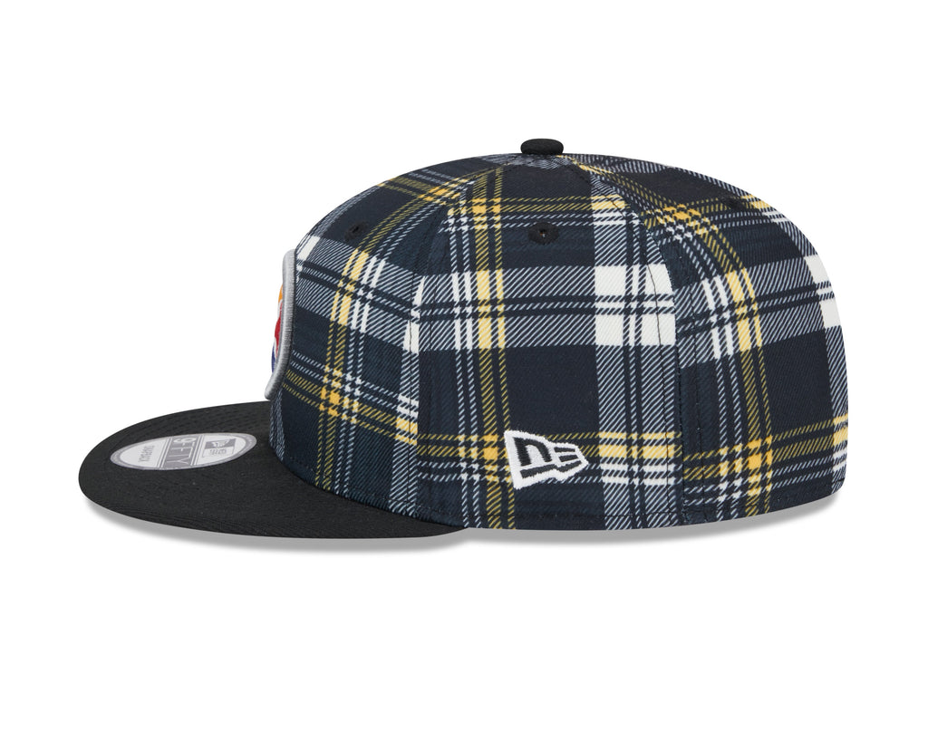 Pittsburgh Steelers NFL New Era Men Black 9Fifty Sideline Snapback product image 5, provided for visual reference and