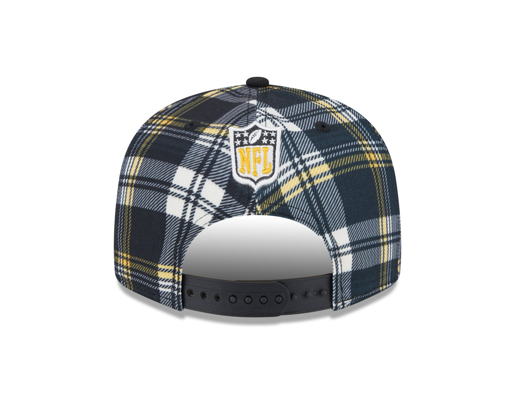 Pittsburgh Steelers NFL New Era Men Black 9Fifty Sideline Snapback product image 2, provided for visual reference and