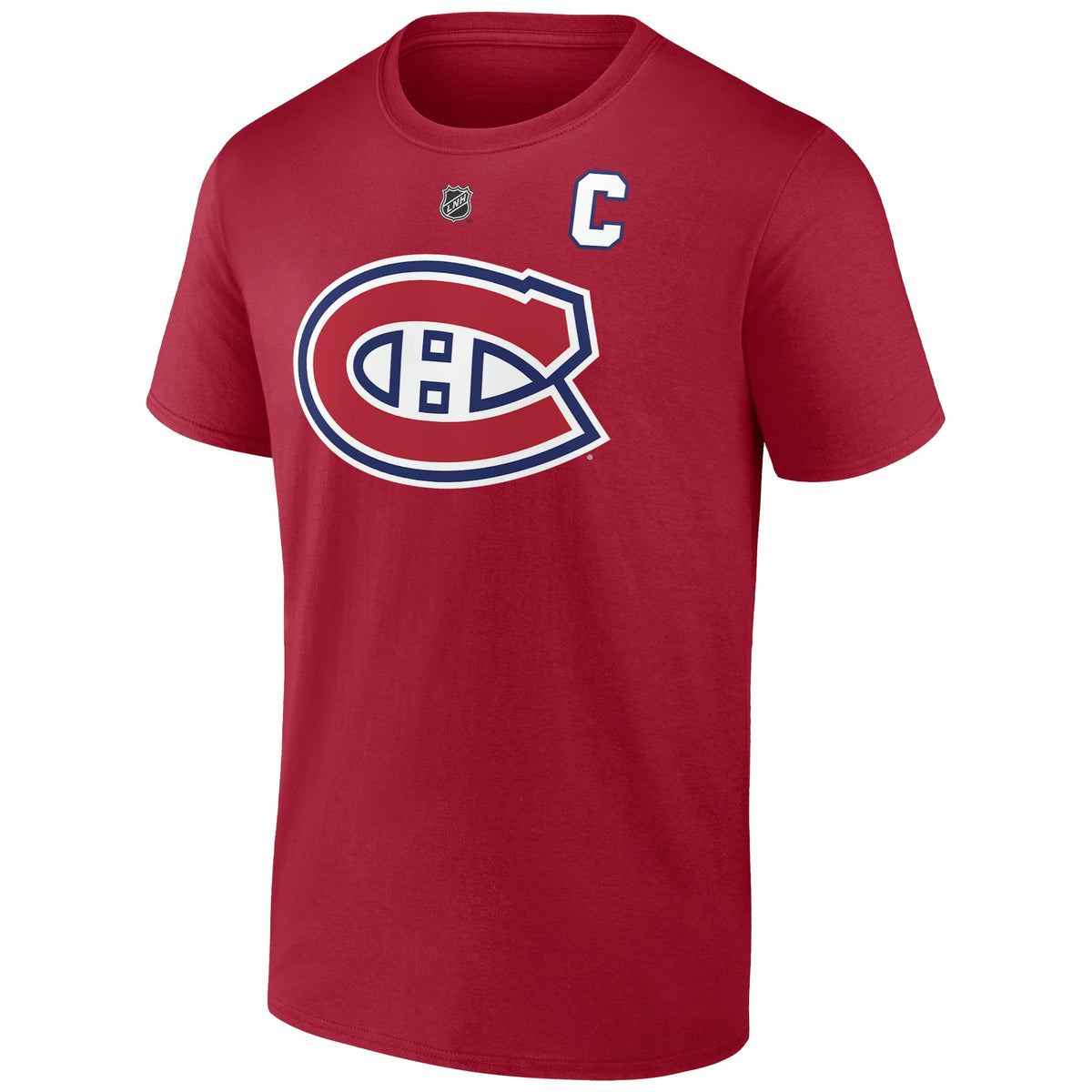 Nick Suzuki Montreal Canadiens NHL Fanatics Branded Men Red Authentic T Shirt product image 2, provided for visual reference