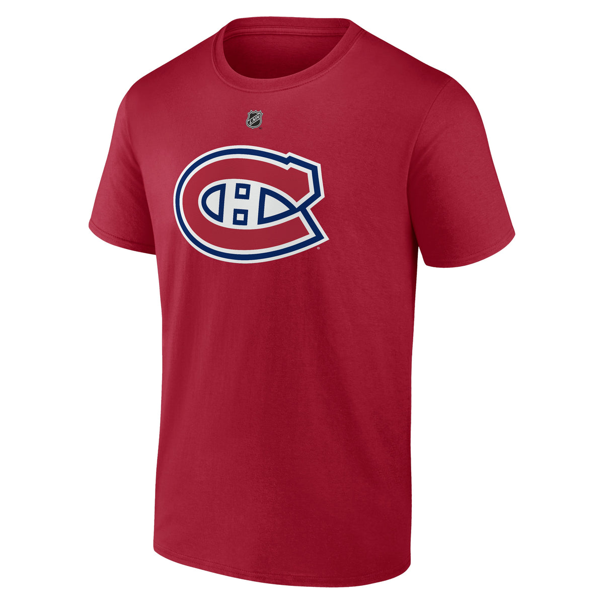 Alex Newhook Montreal Canadiens NHL Fanatics Branded Men Red Authentic T Shirt product image 3, provided for visual