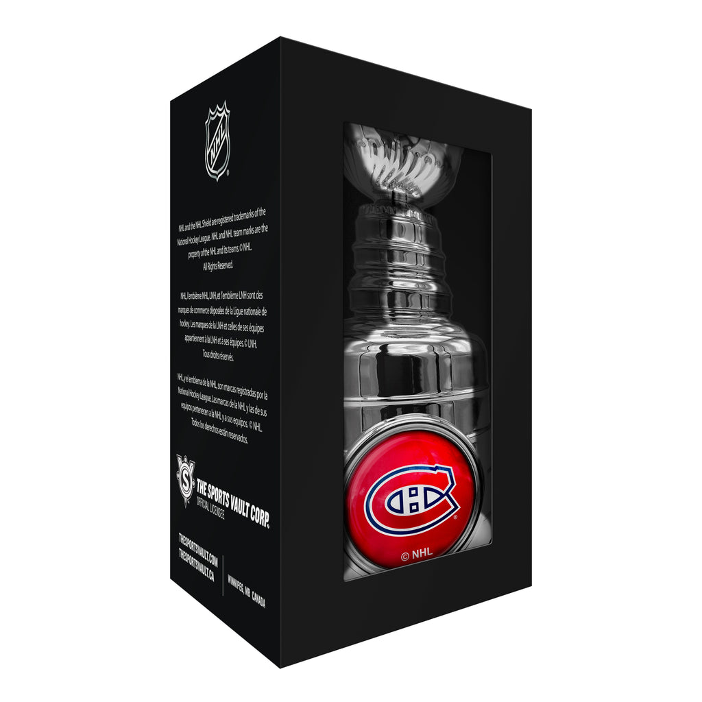 Montreal Canadiens NHL TSV 3 1/4" Mini Stanley Cup product image 2, provided for visual reference and product detail review