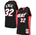Miami Heat Shaquille O'Neal Mitchell & Ness Black 2005-06 Hardwood Classics Swingman Jersey for Men product image 1,