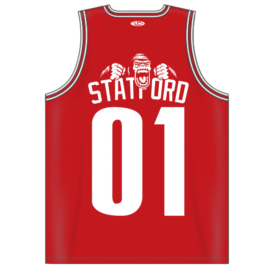 The Black Dahlia Murder - Statutory Ape basketball jersey product image 4, provided for visual reference and product detail