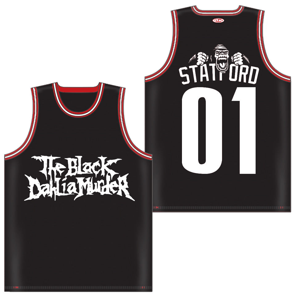 The Black Dahlia Murder - Statutory Ape basketball jersey product image 5, provided for visual reference and product detail