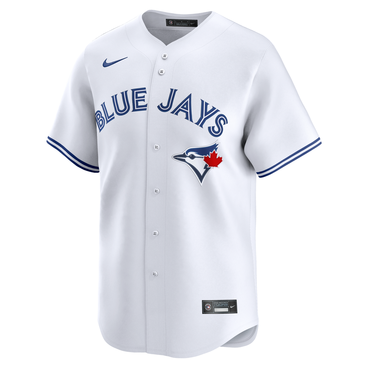 Toronto Blue Jays MLB Nike Men White Limited Jersey product image 1, provided for visual reference and product detail review