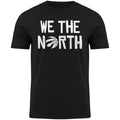 Toronto Raptors NBA Bulletin Men Black We The North T-Shirt product image 1, provided for visual reference and product
