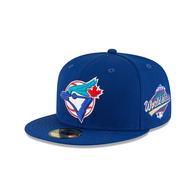 Toronto Blue Jays MLB New Era Men Royal Blue 59Fifty Cooperstown 1993 World Series Fitted Hat product image 2, provided for