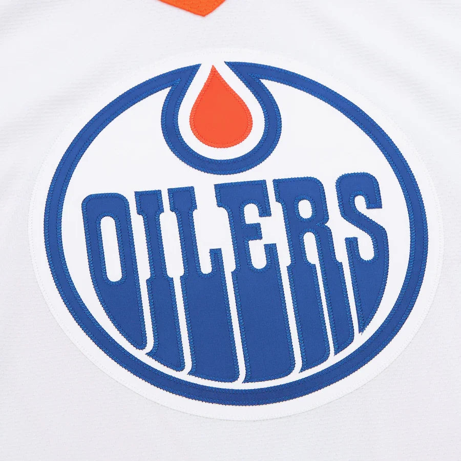 Wayne Gretzky Edmonton Oilers NHL Mitchell & Ness Men White 1986 Power Play Authentic Jersey product image 5, provided for
