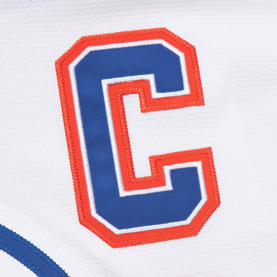 Wayne Gretzky Edmonton Oilers NHL Mitchell & Ness Men White 1986 Power Play Authentic Jersey product image 4, provided for