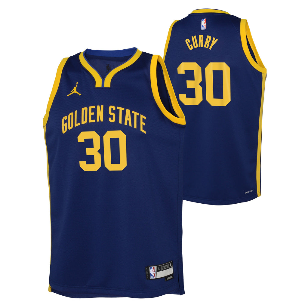 Golden State Warriors Stephen Curry Nike Statement Edition Navy Swingman Icon Jersey product image 1, provided for visual