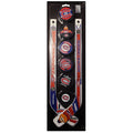 Youppi Montreal Canadiens NHL Inglasco 8 Pack Plastic Mini Stick Set product image 1, provided for visual reference and