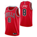 Chicago Bulls Zach Lavine Red Nike Swingman Icon Jersey product image 1, provided for visual reference and product detail