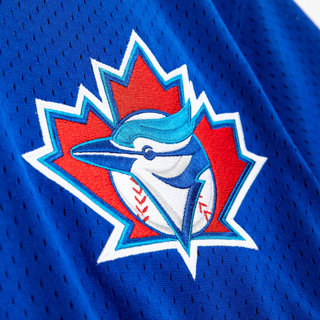 Roy Halladay Toronto Blue Jays MLB Mitchell & Ness Men Royal Blue Authentic BP Jersey product image 3, provided for visual