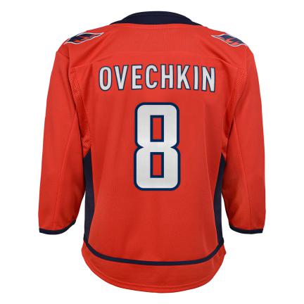 Alexander Ovechkin Washington Capitals NHL Outerstuff Youth Red Premier Jersey product image 1, provided for visual