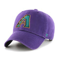 Arizona Diamondbacks MLB 47 Brand Men Purple Clean Up Adjustable Hat product image 1, provided for visual reference and