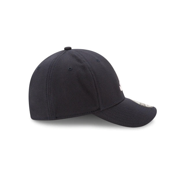 Atlanta Braves MLB New Era Men Navy 39Thirty Team Classic Stretch Fit Hat product image 6, provided for visual reference and