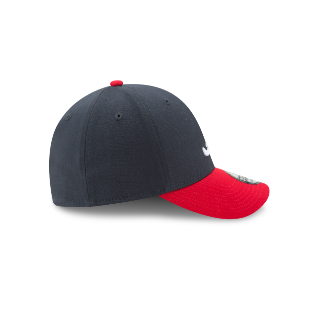 Atlanta Braves MLB New Era Men Navy/Red 39Thirty Team Classic Stretch Fit Hat product image 6, provided for visual reference