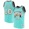 Vancouver Grizzlies Mike Bibby Mitchell & Ness Teal Hardwood Classics Swingman Jersey for Men product image 1, provided for