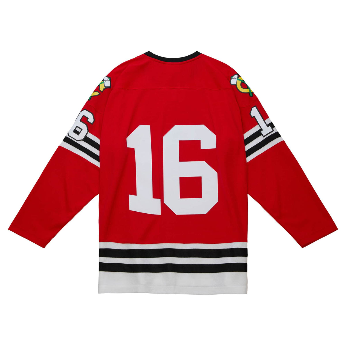 Bobby Hull Chicago Blackhawks NHL Mitchell & Ness Men Red 1960 Blue Line Authentic Jersey product image 1, provided for