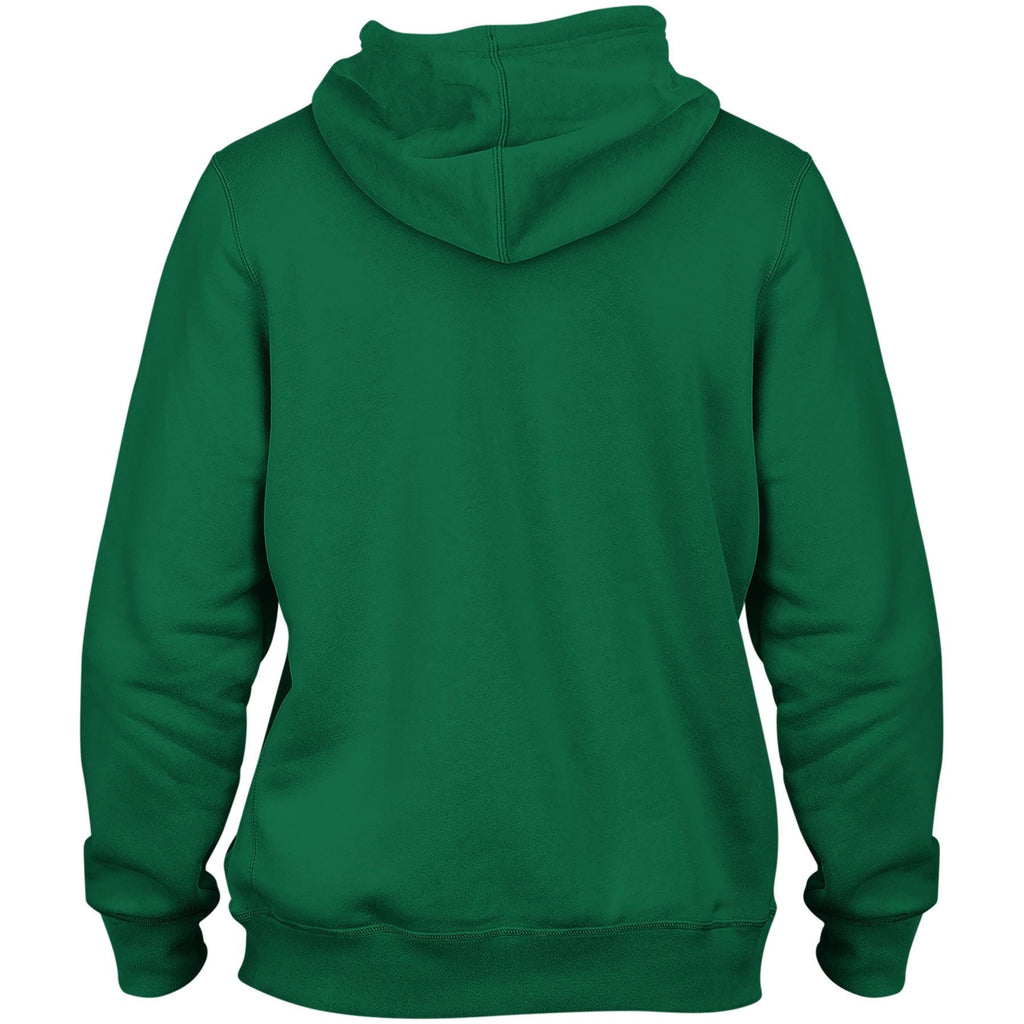 Boston Bruins NHL Bulletin Men Green Express Twill Logo Hoodie product image 2, provided for visual reference and product