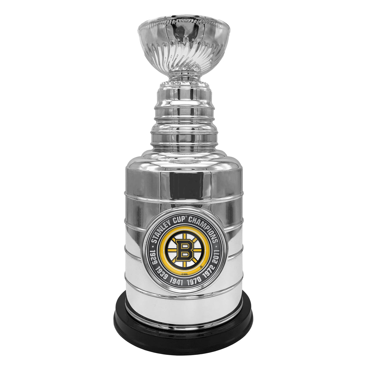 Boston Bruins NHL TSV 8" Stanley Cup Champions Replica Trophy product image 1, provided for visual reference and product