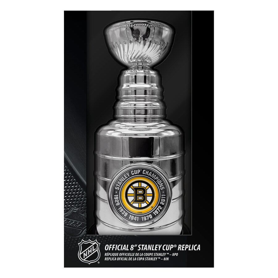 Boston Bruins NHL TSV 8" Stanley Cup Champions Replica Trophy product image 3, provided for visual reference and product