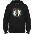Boston Celtics NBA Bulletin Men Black Express Twill Logo Hoodie product image 1, provided for visual reference and product