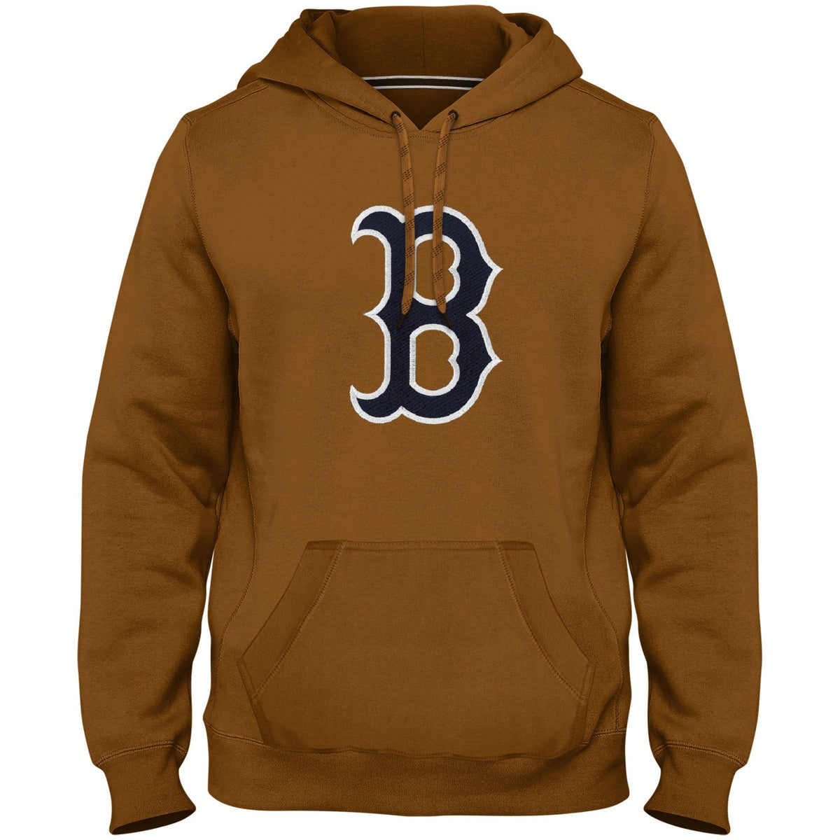 Boston Red Sox MLB Bulletin Men Dune Express Twill Logo Hoodie product image 1, provided for visual reference and product