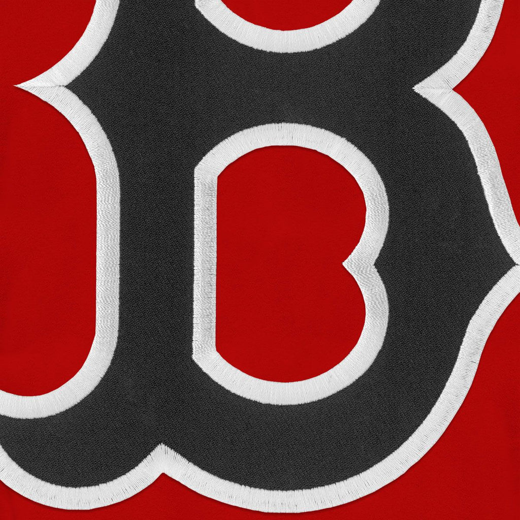 Boston Red Sox MLB Bulletin Men Red Express Twill Logo Hoodie product image 2, provided for visual reference and product
