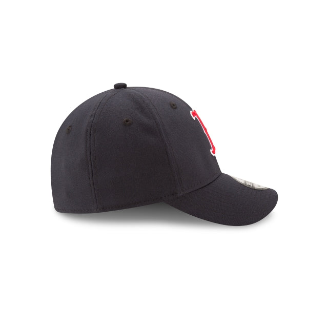 Boston Red Sox MLB New Era Men Navy 39Thirty Team Classic Stretch Fit Hat product image 6, provided for visual reference and