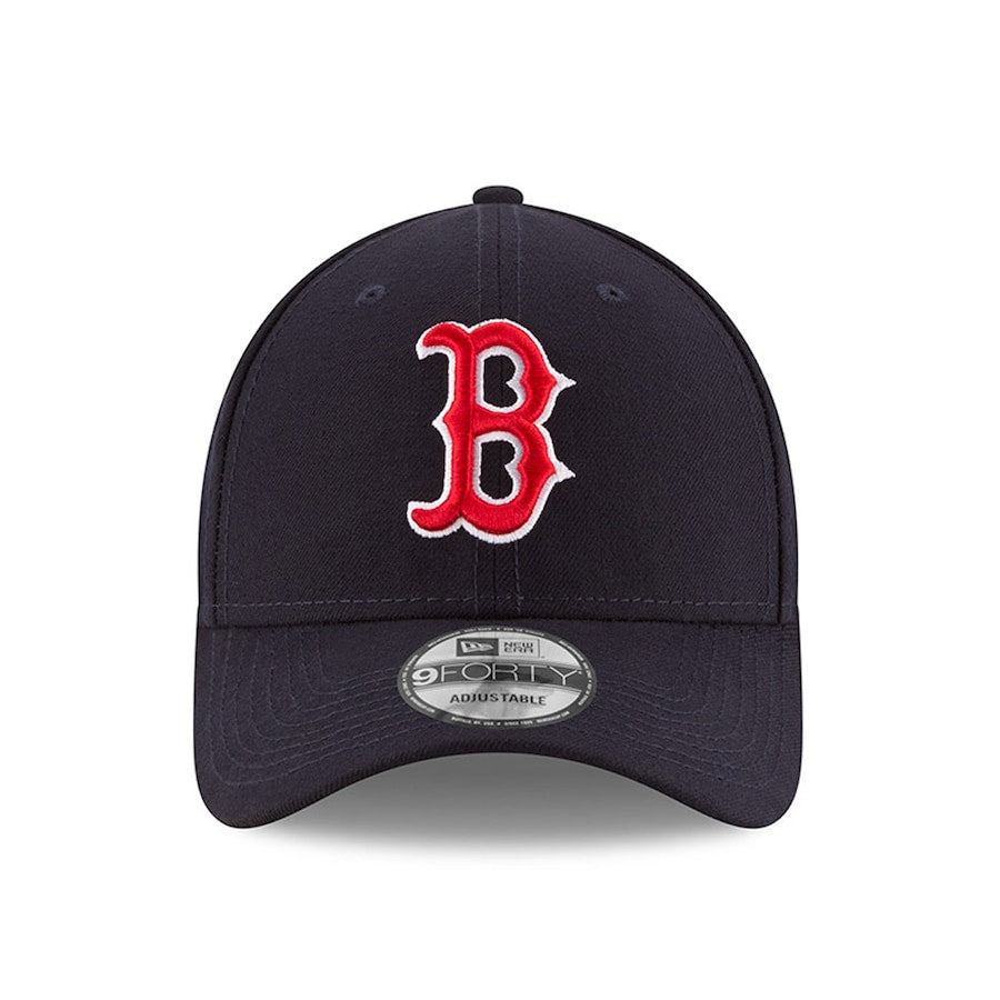 Boston Red Sox MLB New Era Men Navy 9Forty League Adjustable Hat product image 3, provided for visual reference and product