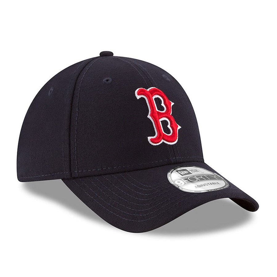 Boston Red Sox MLB New Era Men Navy 9Forty League Adjustable Hat product image 4, provided for visual reference and product