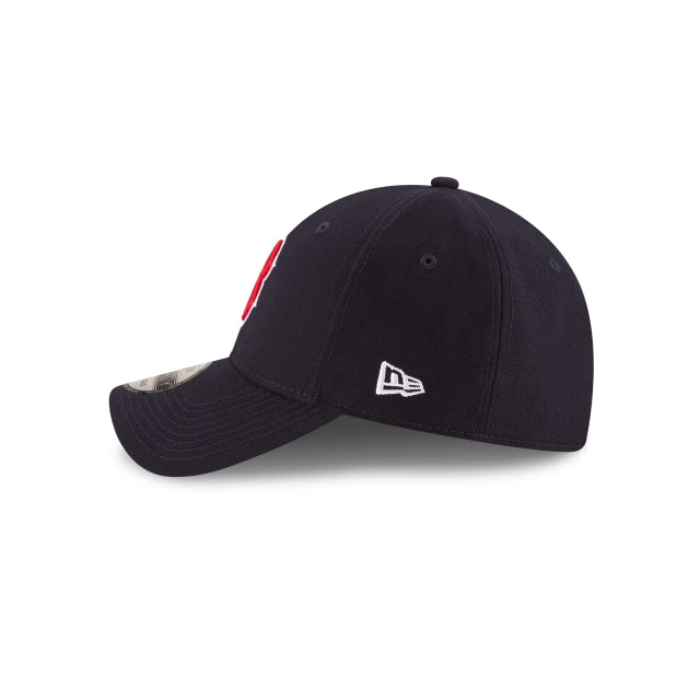 Boston Red Sox MLB New Era Men Navy 9Forty League Adjustable Hat product image 5, provided for visual reference and product