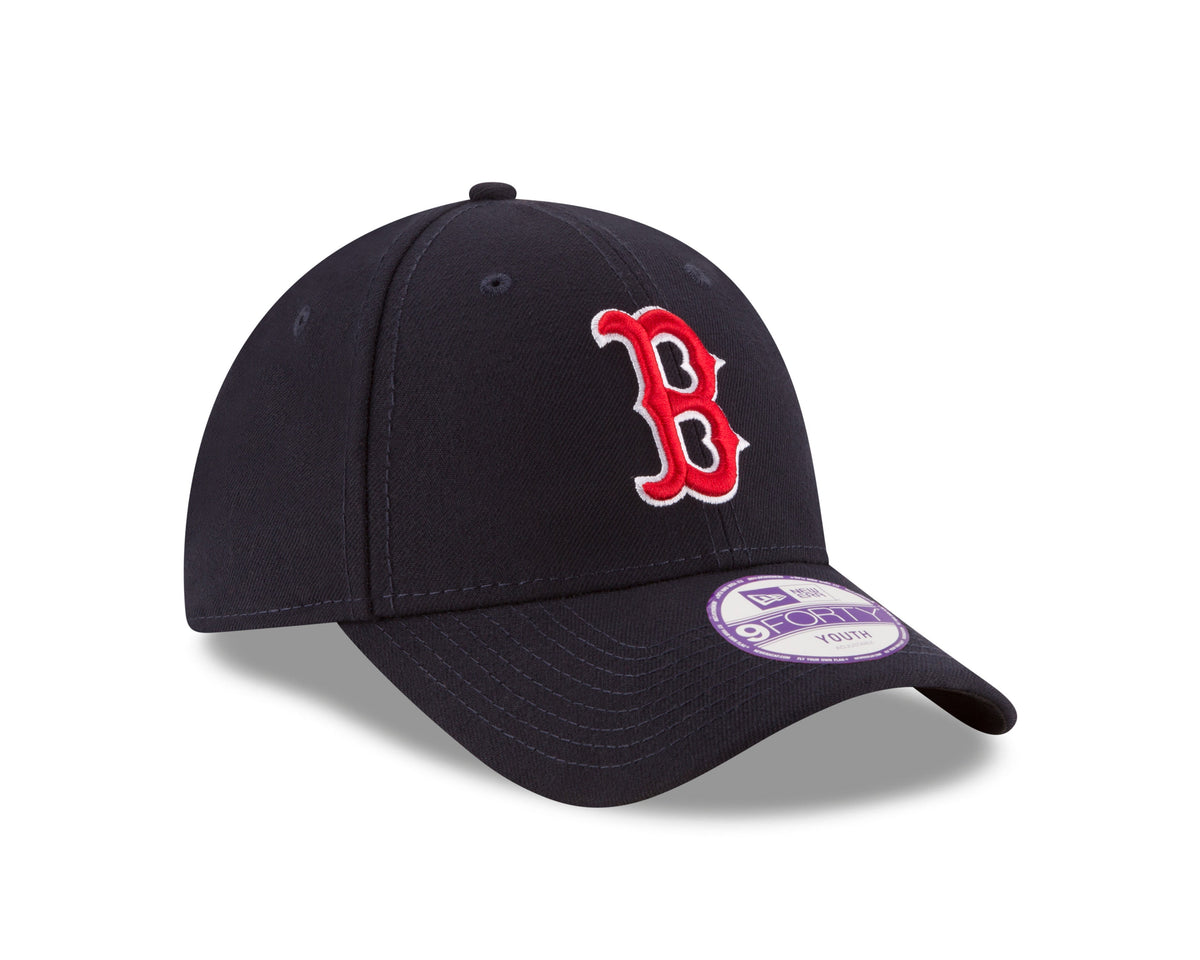 Boston Red Sox MLB New Era Youth Navy 9Forty League Adjustable Hat product image 5, provided for visual reference and