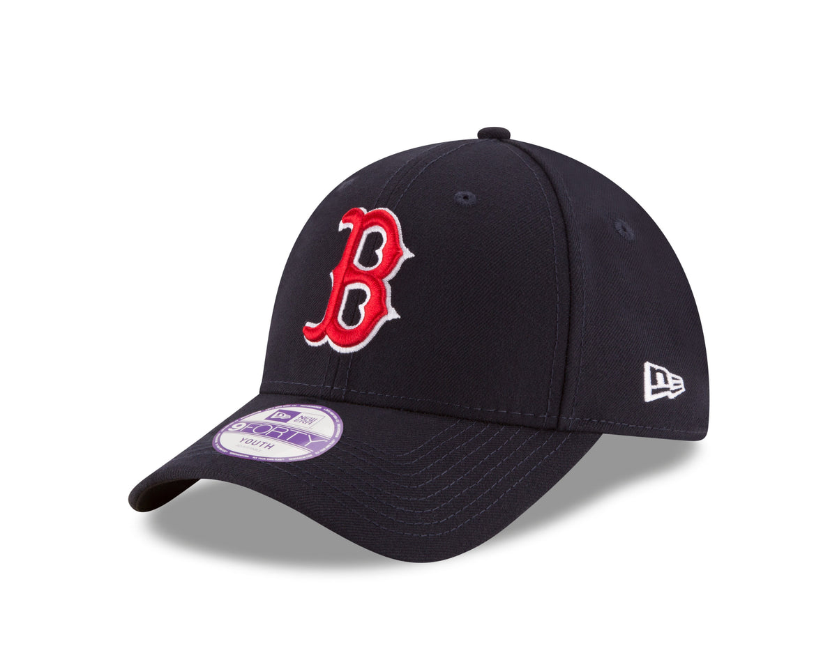 Boston Red Sox MLB New Era Youth Navy 9Forty League Adjustable Hat product image 4, provided for visual reference and