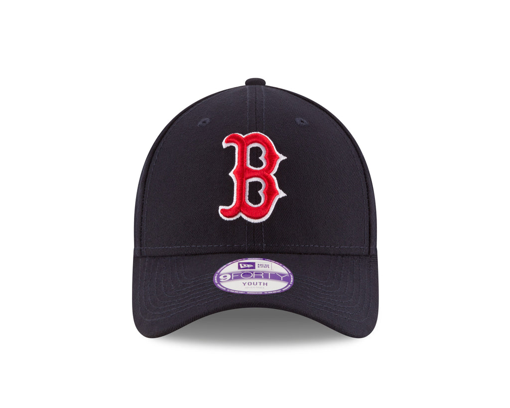 Boston Red Sox MLB New Era Youth Navy 9Forty League Adjustable Hat product image 7, provided for visual reference and