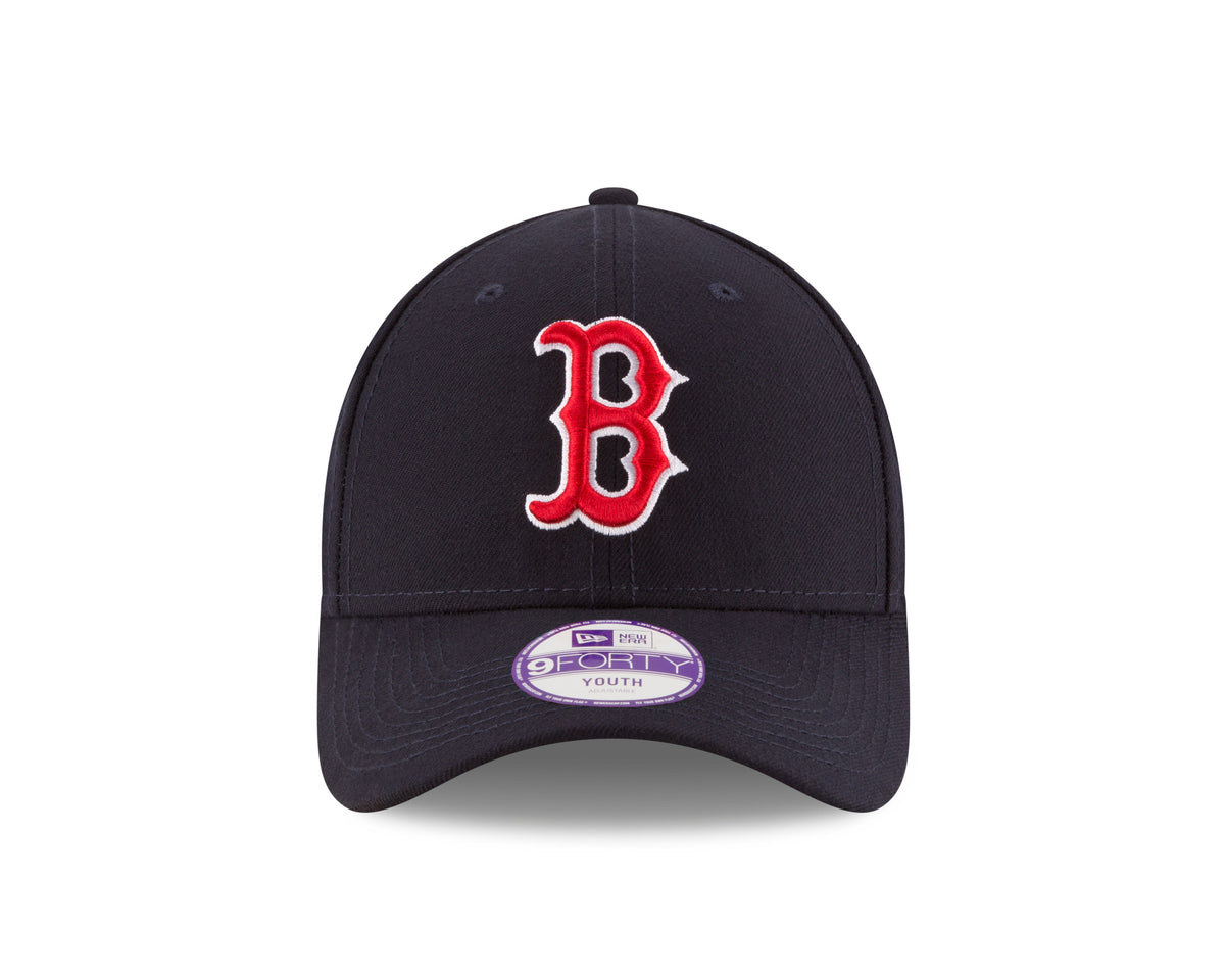 Boston Red Sox MLB New Era Youth Navy 9Forty League Adjustable Hat product image 7, provided for visual reference and