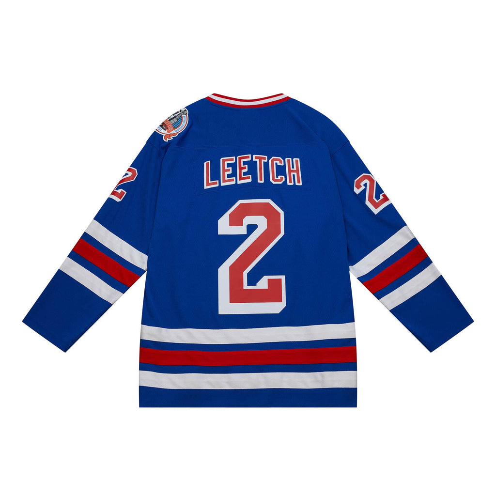 Brian Leetch New York Rangers NHL Mitchell & Ness Men Royal Blue 1993 Blue Line Authentic Jersey product image 1, provided