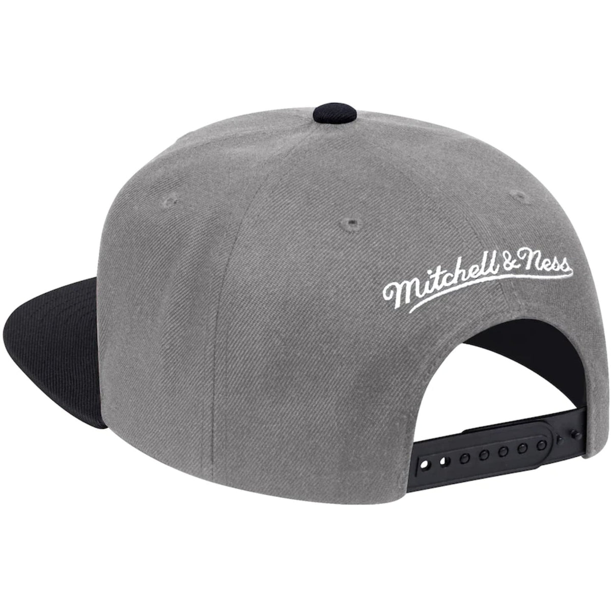 Brooklyn Nets NBA Mitchell & Ness Men Grey Two Tone Snapback product image 2, provided for visual reference and product