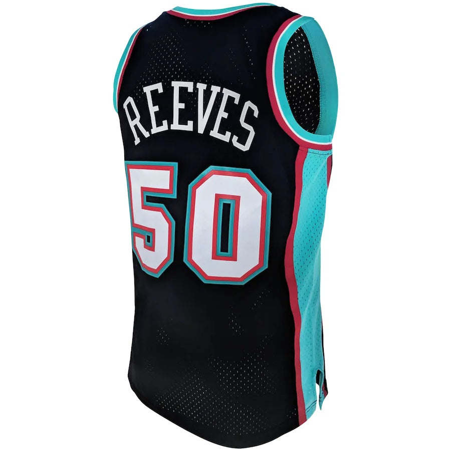 Bryant Reeves Vancouver Grizzlies NBA Mitchell & Ness Men Black 2000-01 Hardwood Classics Swingman Jersey product image 3,