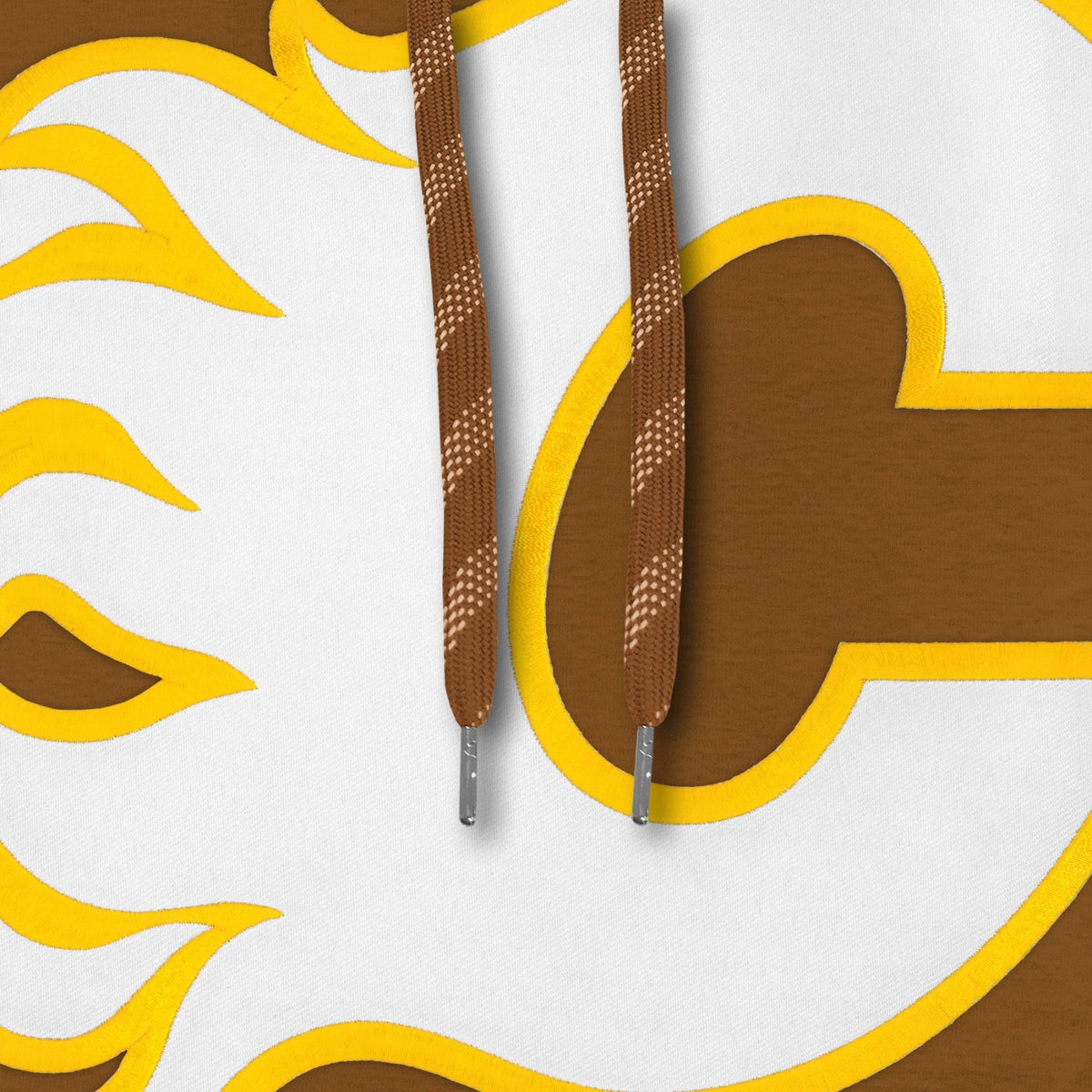 Calgary Flames NHL Bulletin Men Dune Express Twill Logo Hoodie product image 3, provided for visual reference and product