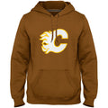 Calgary Flames NHL Bulletin Men Dune Express Twill Logo Hoodie product image 1, provided for visual reference and product