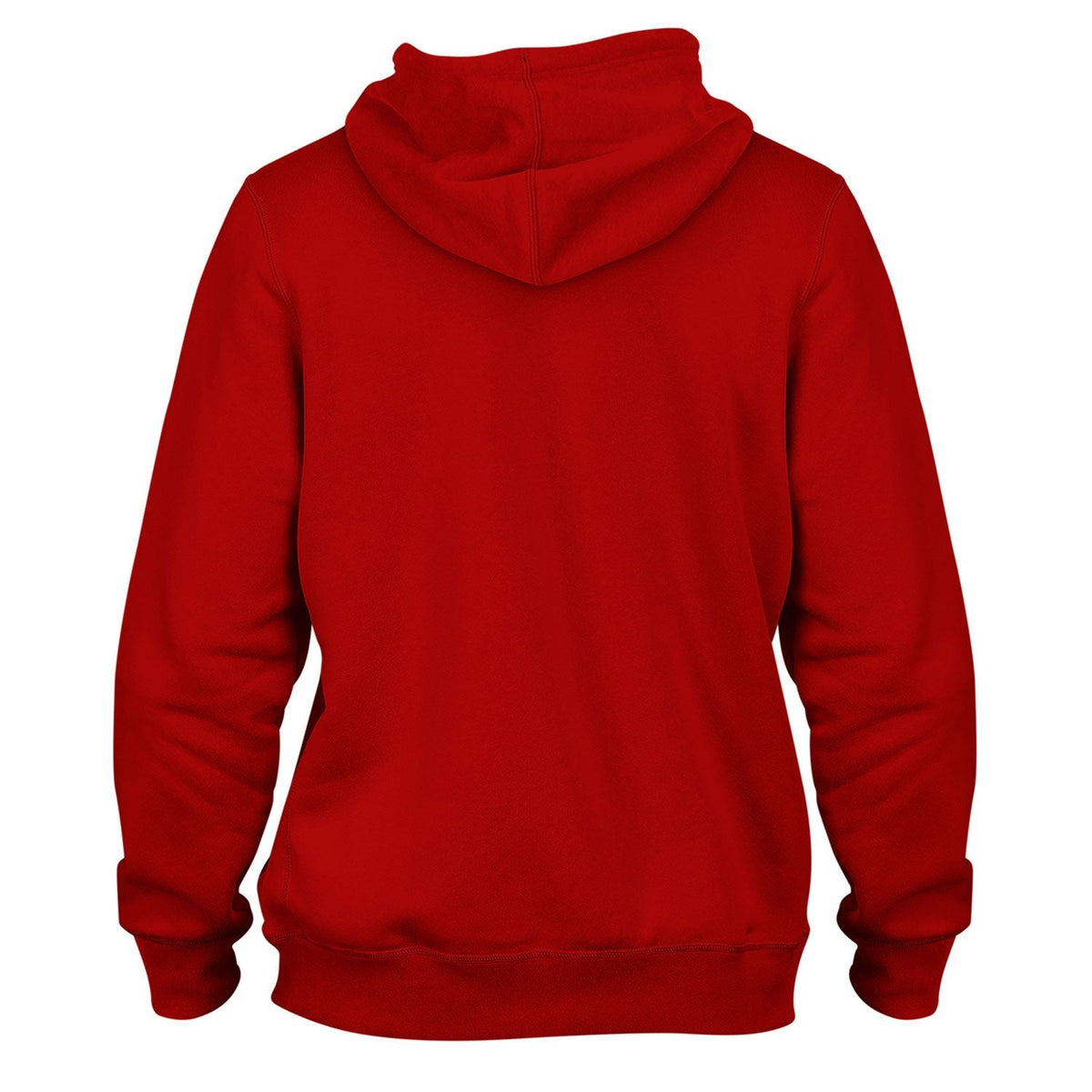 Calgary Flames NHL Bulletin Men Red Express Twill Logo Hoodie product image 2, provided for visual reference and product