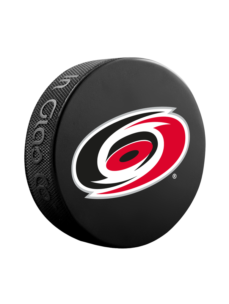Carolina Hurricanes NHL Inglasco Basic Souvenir Hockey Puck product image 1, provided for visual reference and product