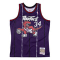 Charles Oakley Toronto Raptors NBA Mitchell & Ness Men Purple 1998-99 Hardwood Classics Swingman Jersey product image 1,